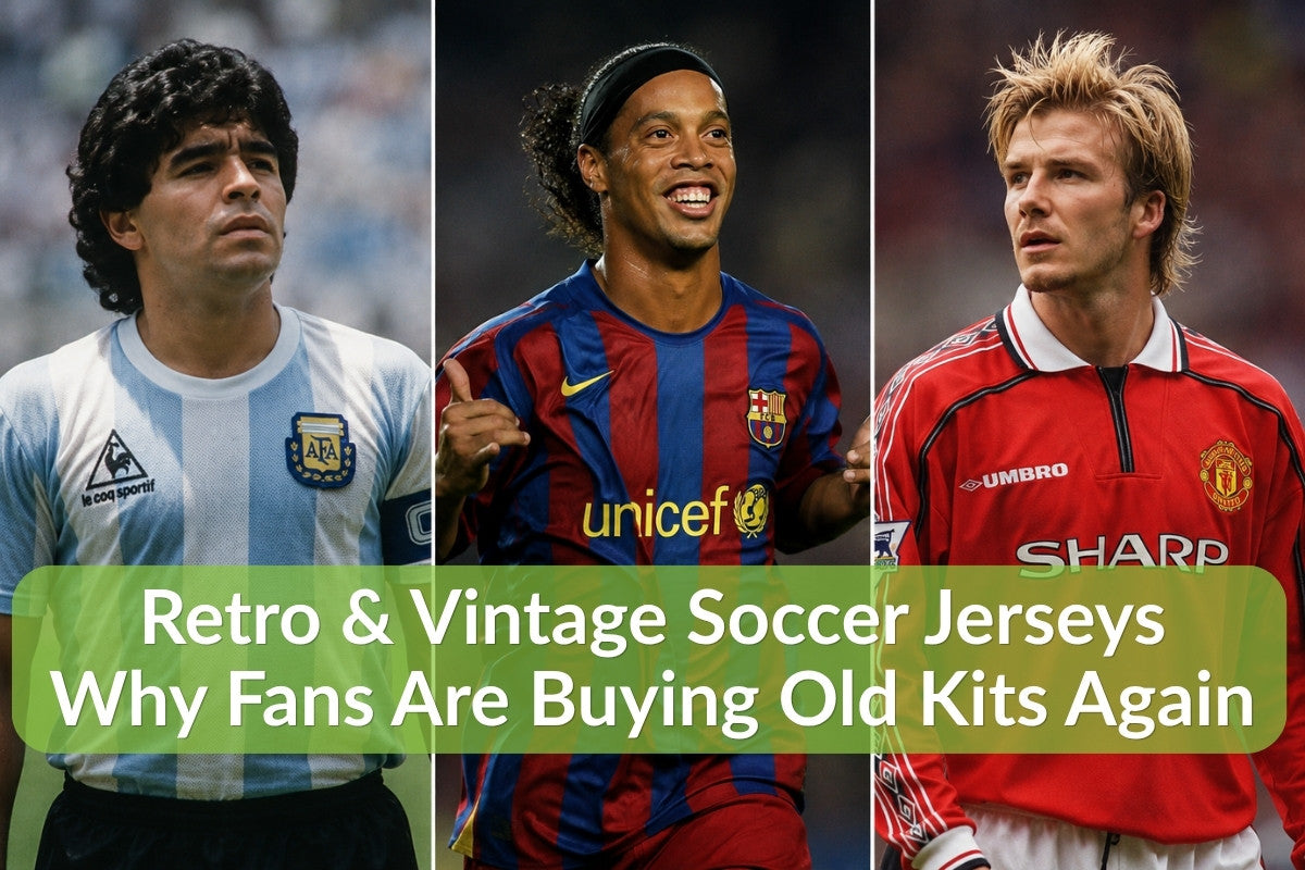 Retro & Vintage Soccer Jerseys: Why Fans Are Buying Old Kits Again
