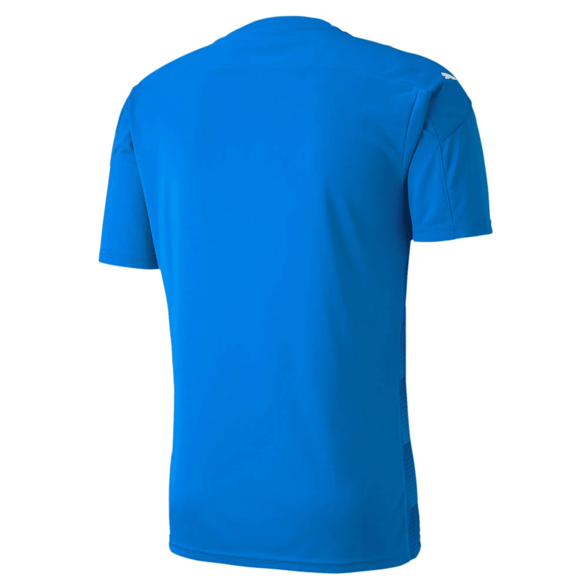 Puma Men's TeamFinal 21 Graphic Jersey Electric Blue Lemonade-Team Power Blue (Back)