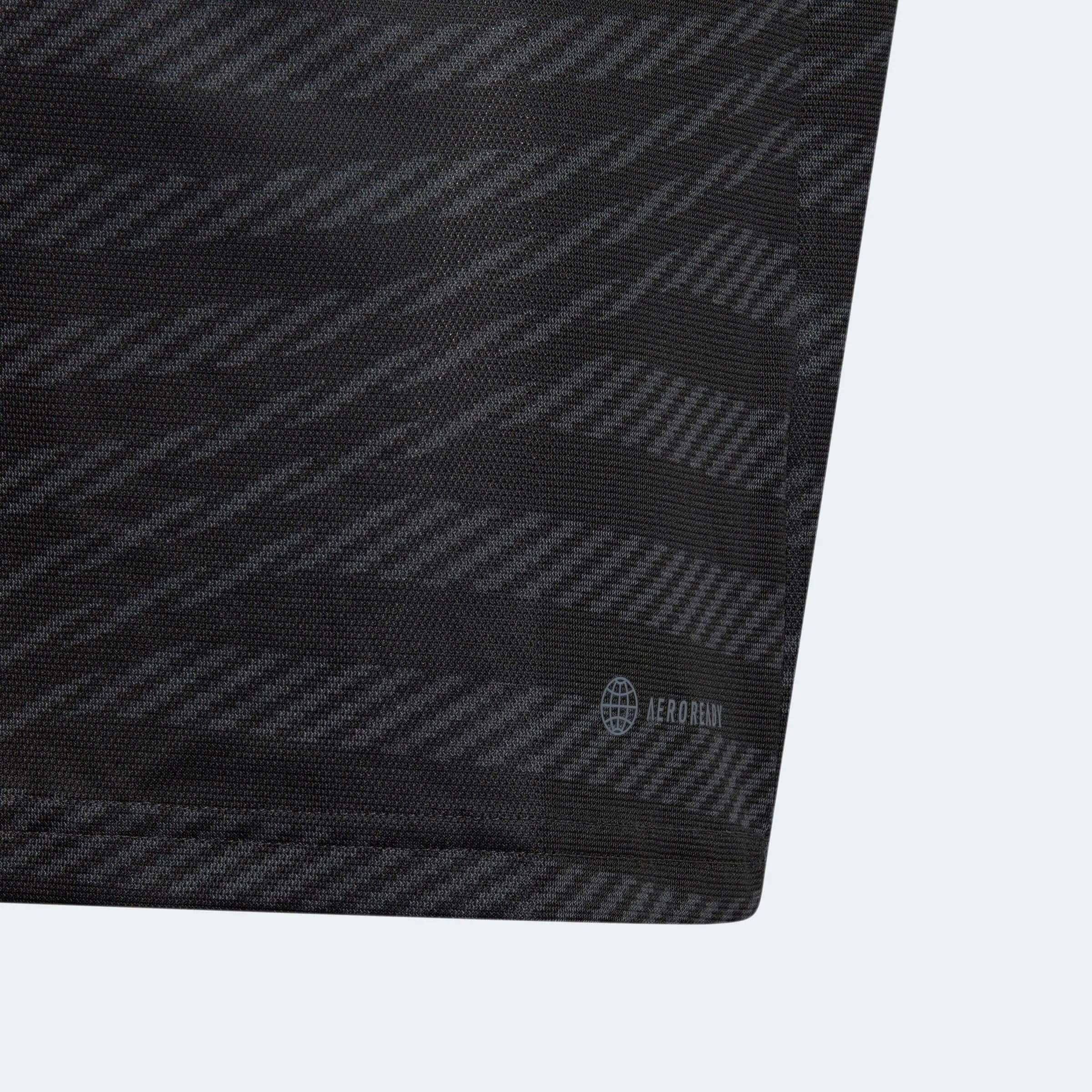 adidas 2022-23 Real Madrid Third Youth Jersey Black-Neon (Detail 3)