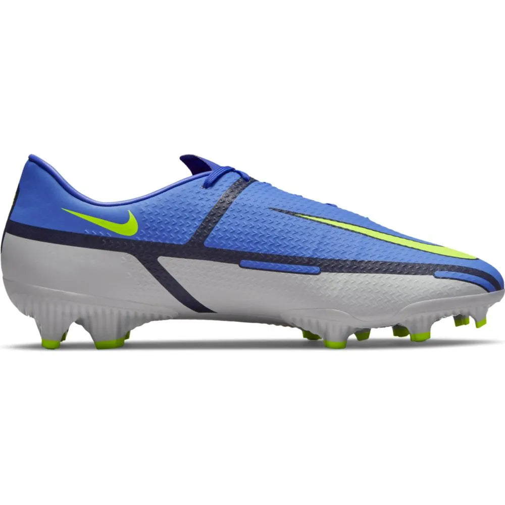 Nike Phantom GT2 Academy FG-MG - Sapphire-Volt-Grey (Side 2)