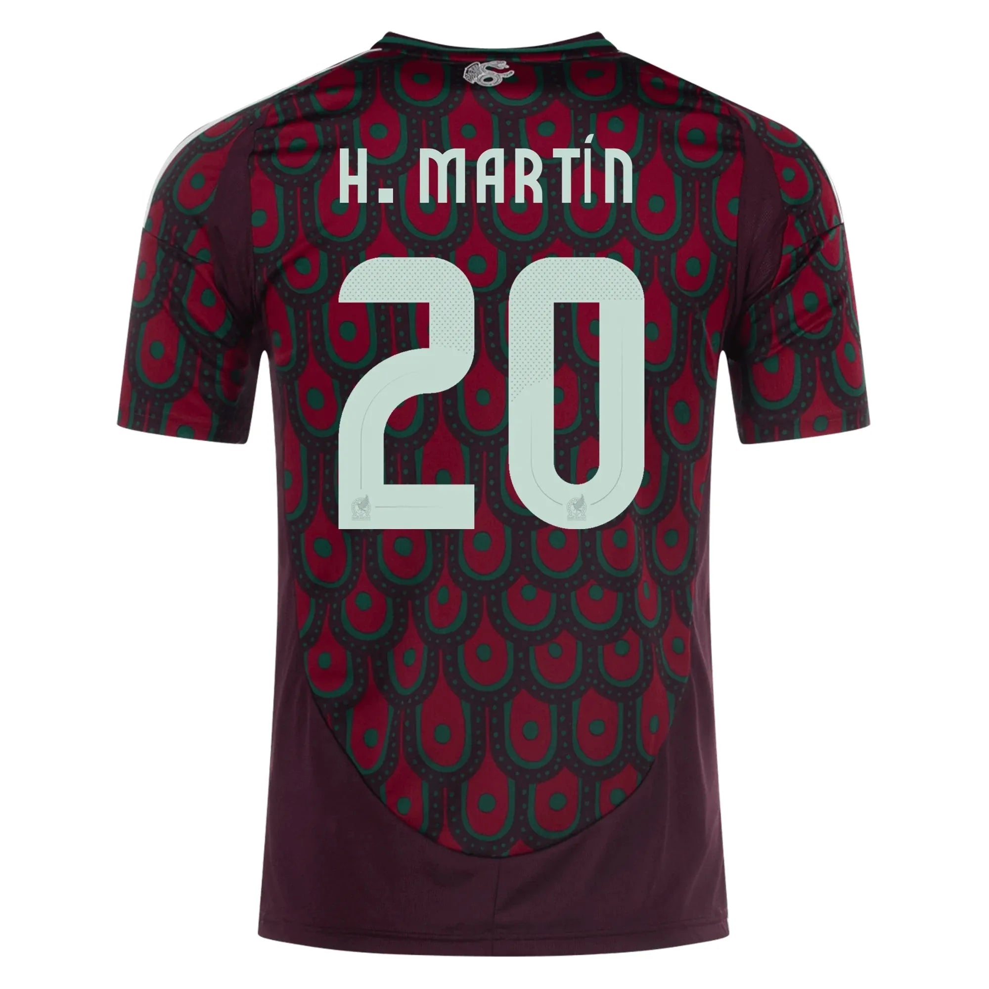 adidas 2024-25 Mexico Men's Stadium Home Jersey (H.Martin)