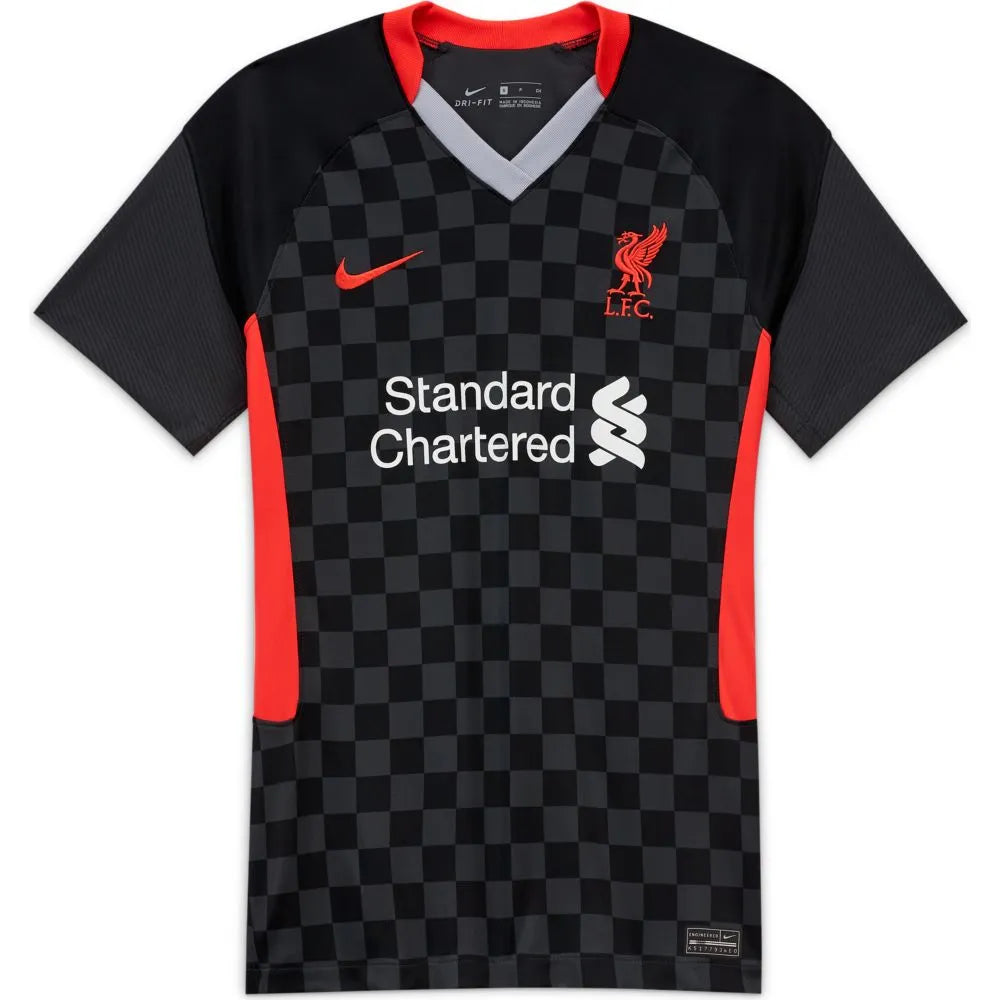 Nike 2020-21 Liverpool Women Third Jersey - Anthracite-Crimson