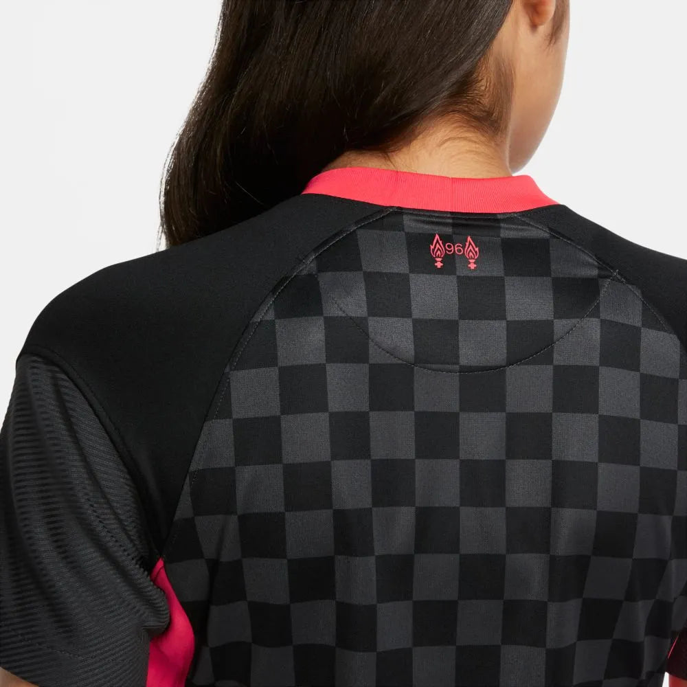 Nike 2020-21 Liverpool Women Third Jersey - Anthracite-Crimson