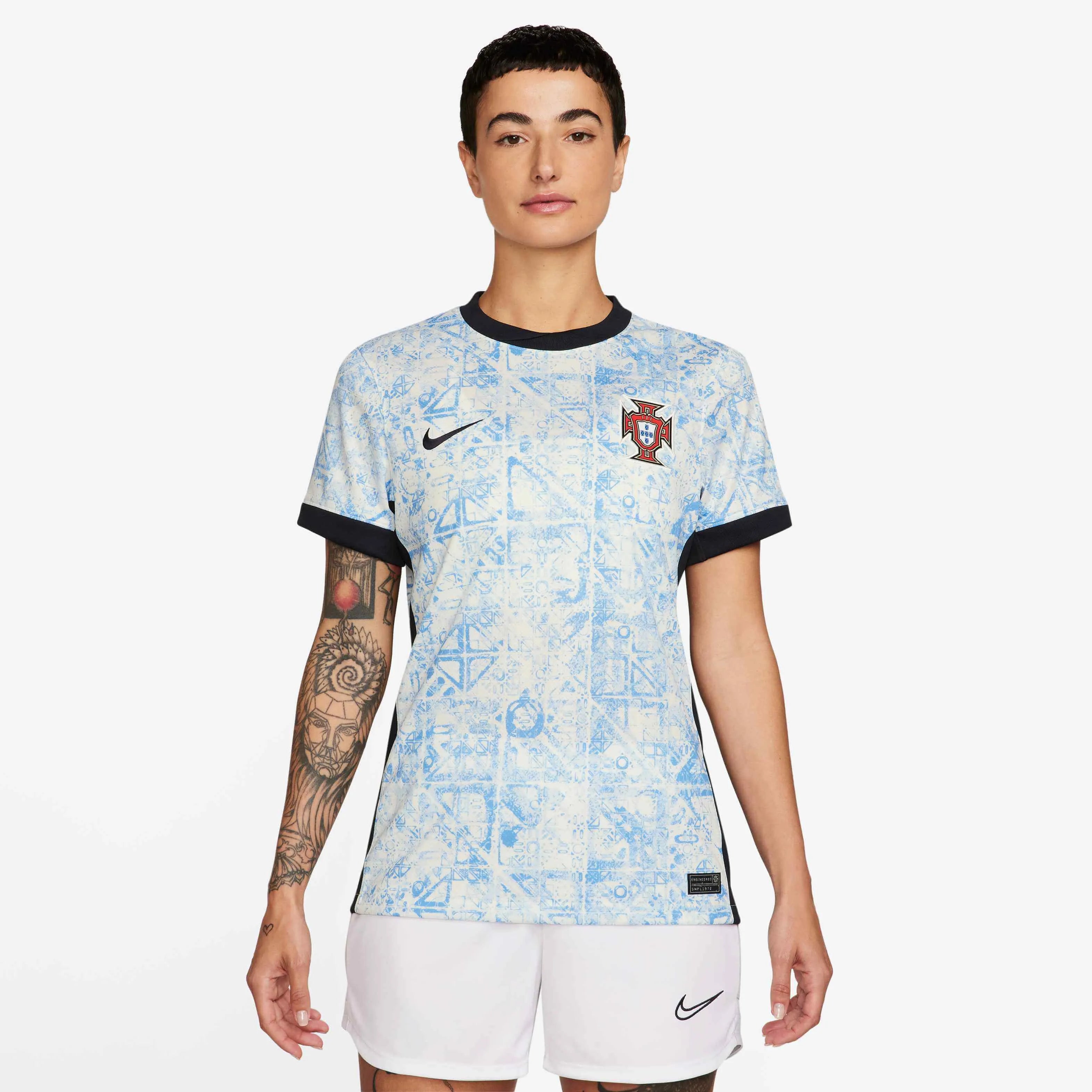 Nike 2024-25 Portugal Women's Stadium Away (Model - Front)