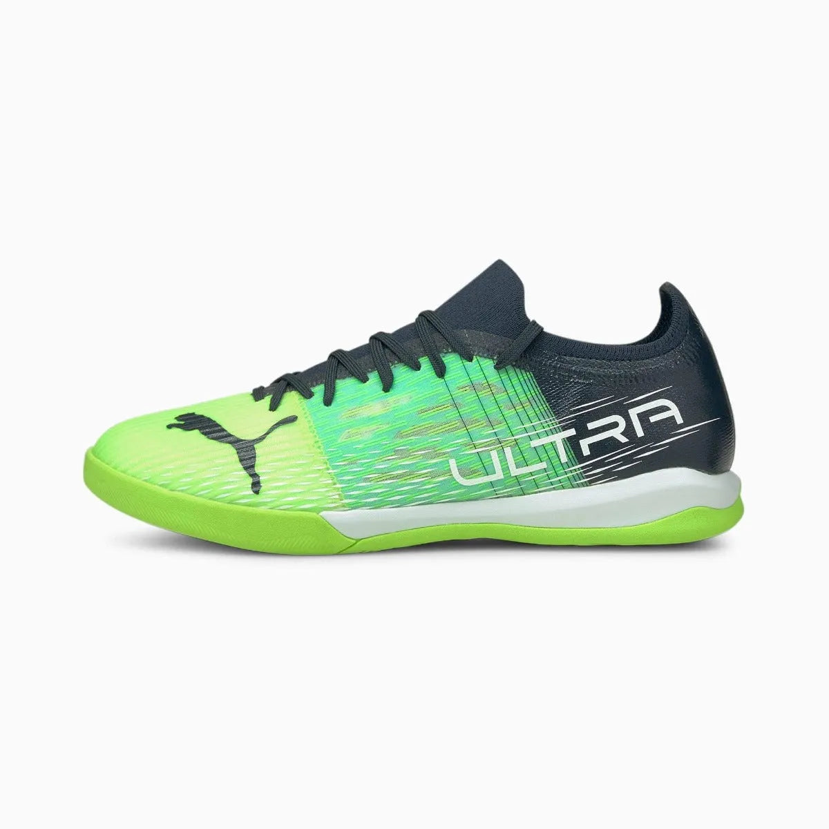Puma Ultra 3.3 Indoor - Green Glare-Aqua (Side 1)