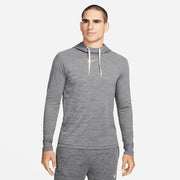 Nike Dri-Fit Academy Pullover Football Hoodie - Black-Sunset Glow (Model - Front)