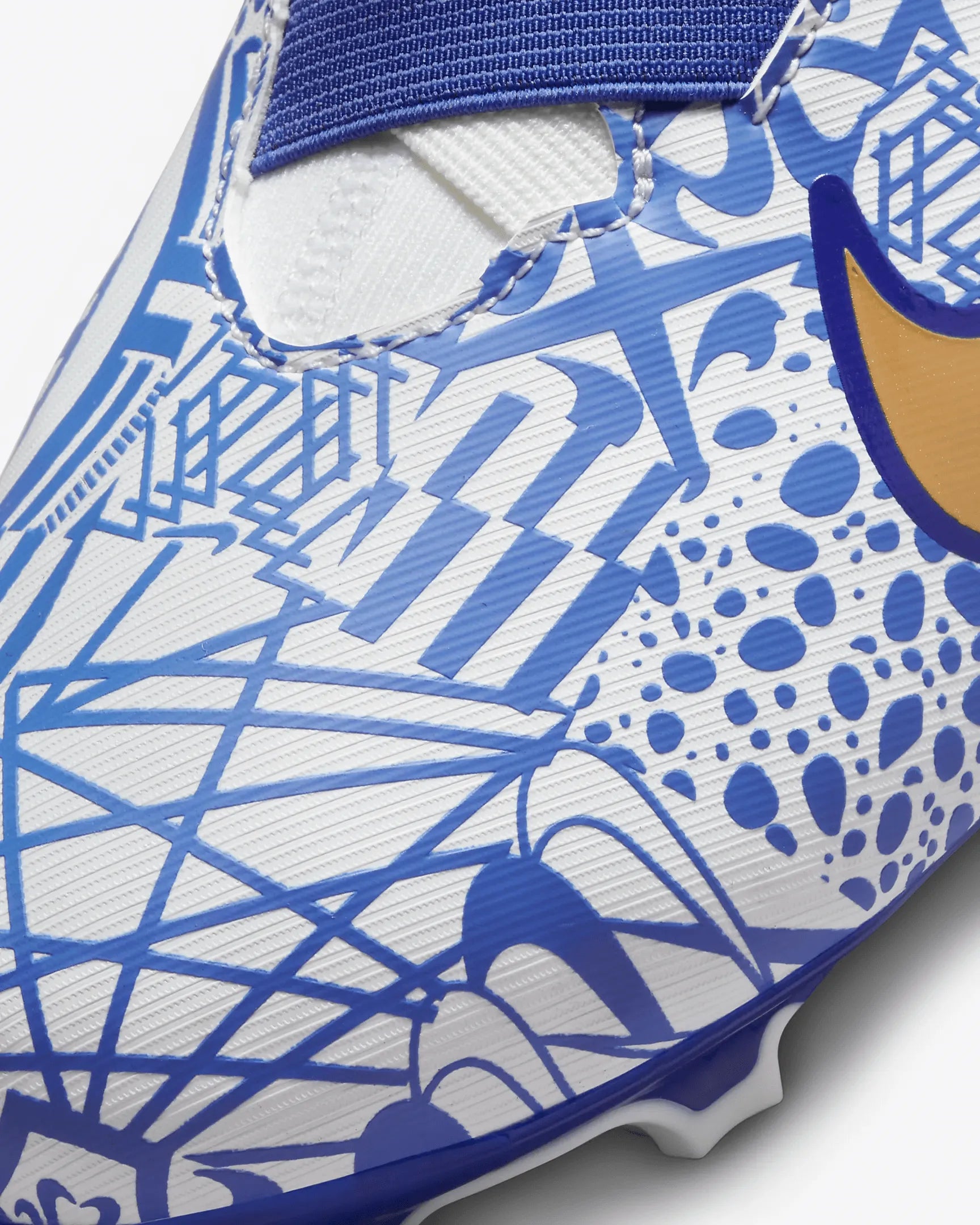 Nike Jr ZM Superfly 9 Acad Mds FGMG - White-Metallic Copper (Detail 1)