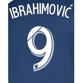 LA Galaxy 2015 19 Away Ibrahimovic 9 Youth Jersey Name Set