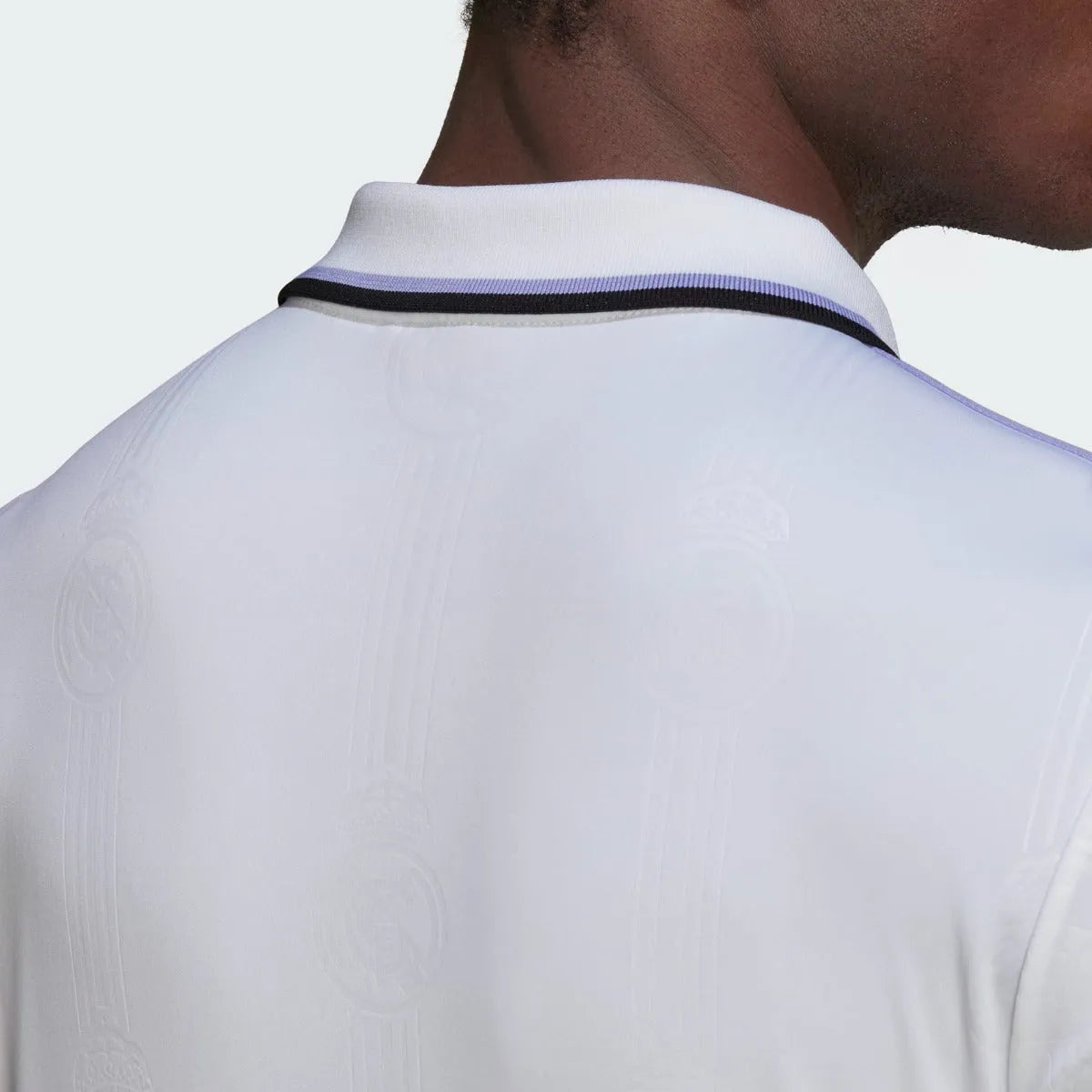 adidas 2022-23 Real Madrid Home Jersey - White (Detail 2)