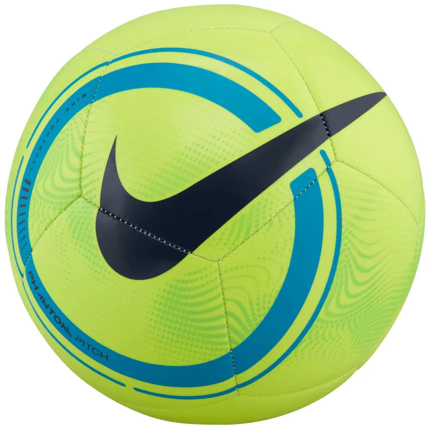 Nike SU22 Phantom Soccer Ball - Volt-Laser Blue (Front)