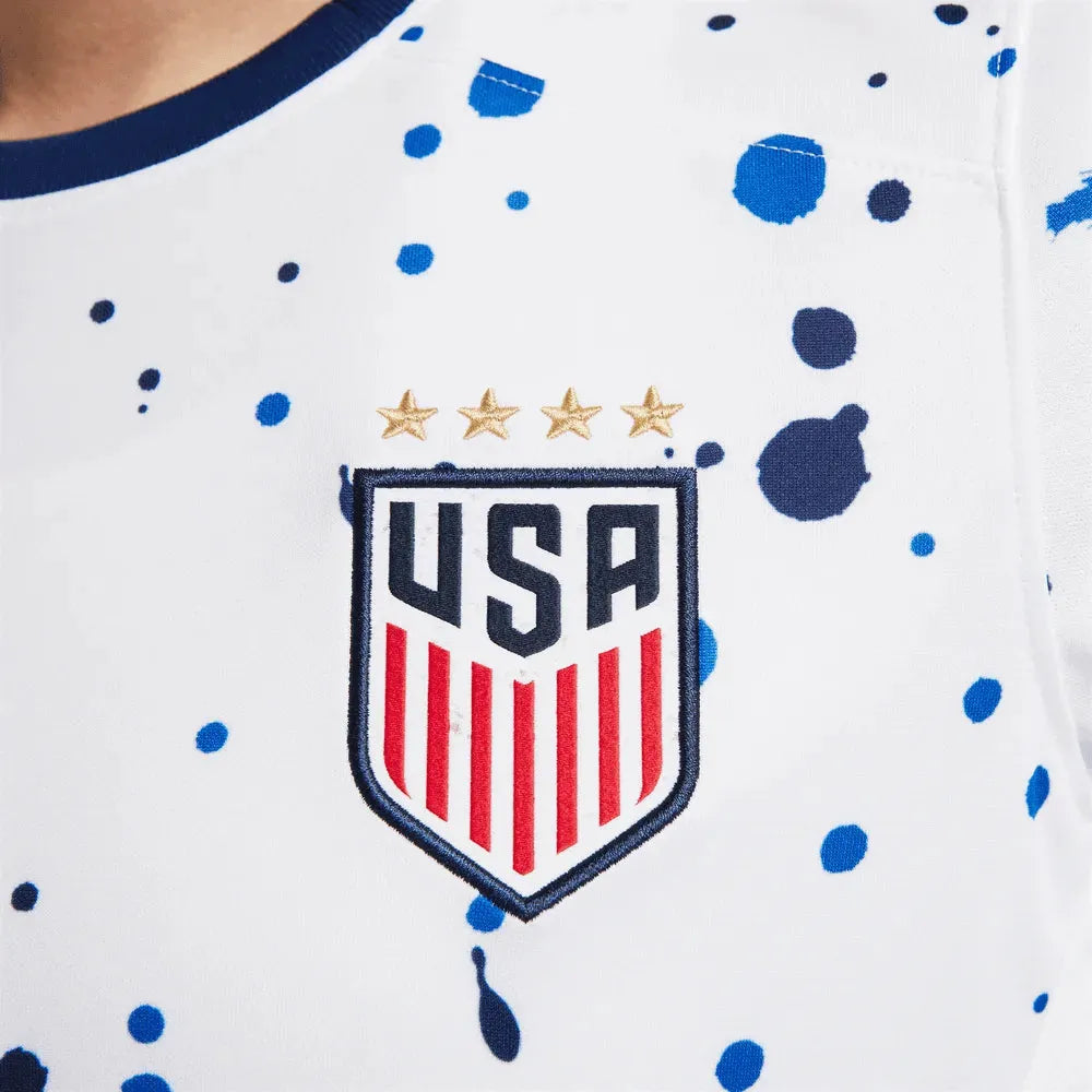 Nike 2023-24 USA Women's 4-Stars Home Jersey (Detail 2)