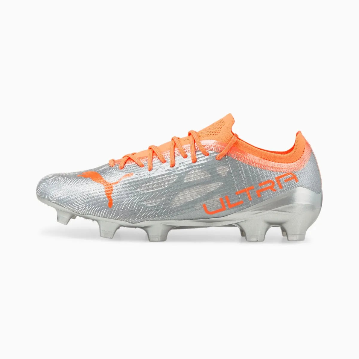 Puma Ultra 1.4 FG-AG - Silver-Neon Citrus (Side 1)