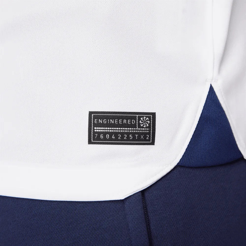 Nike 2022-23 USA Home Long Sleeve Jersey White-Loyal Blue (Detail 4)