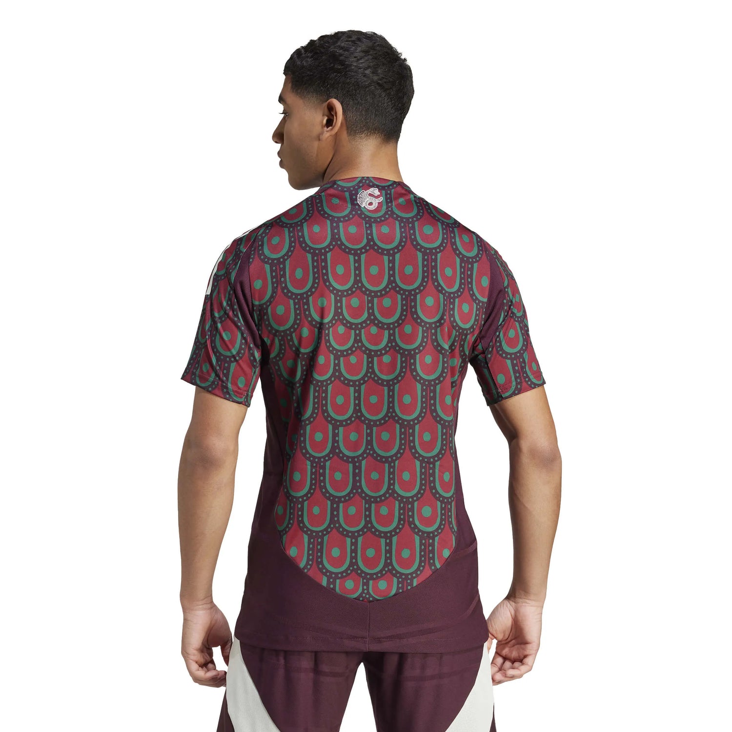 adidas 2024-25 Mexico Men's Authentic Home Jersey (Model - Back)