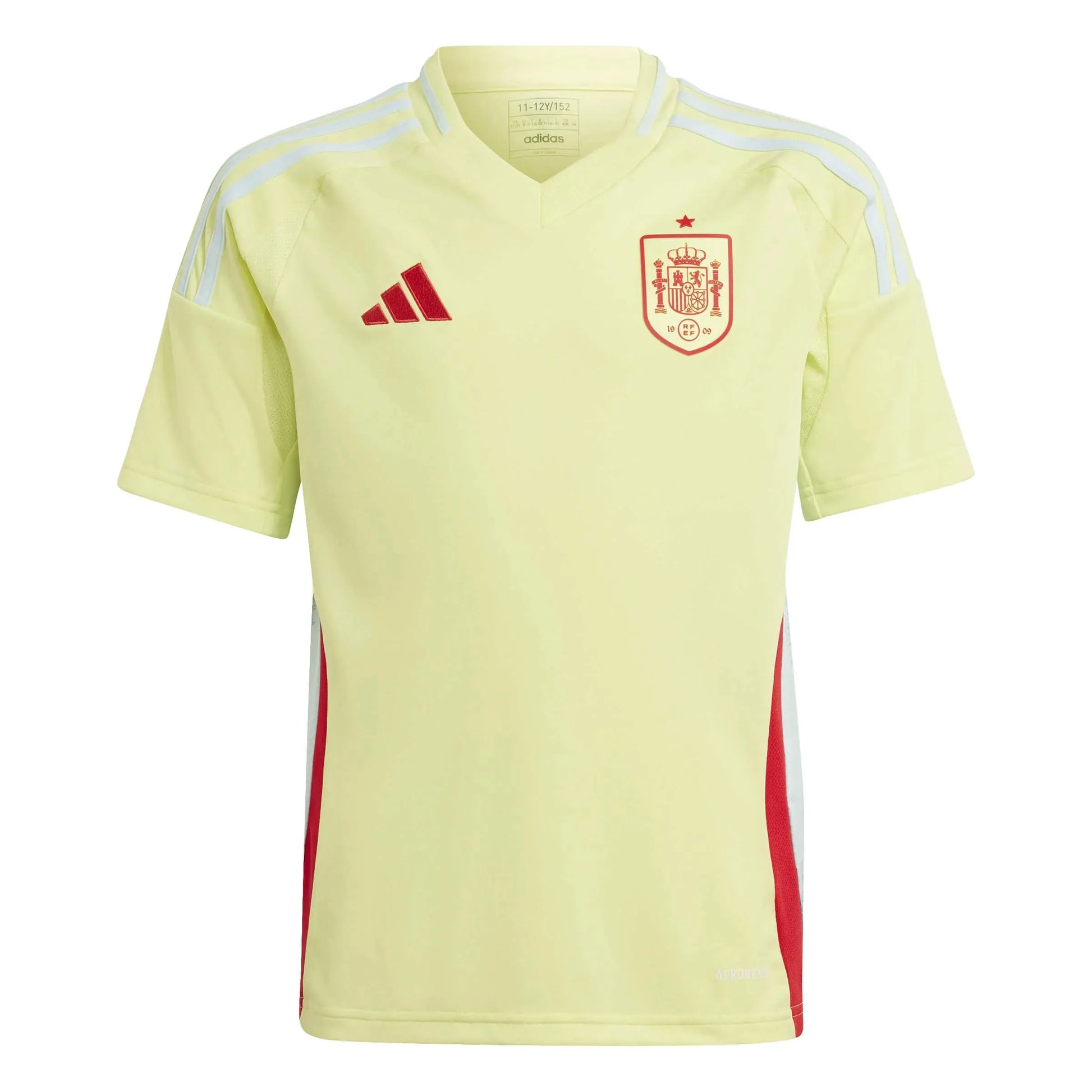 addias 2024-25 Spain Youth Stadium Away Jersey (Front)