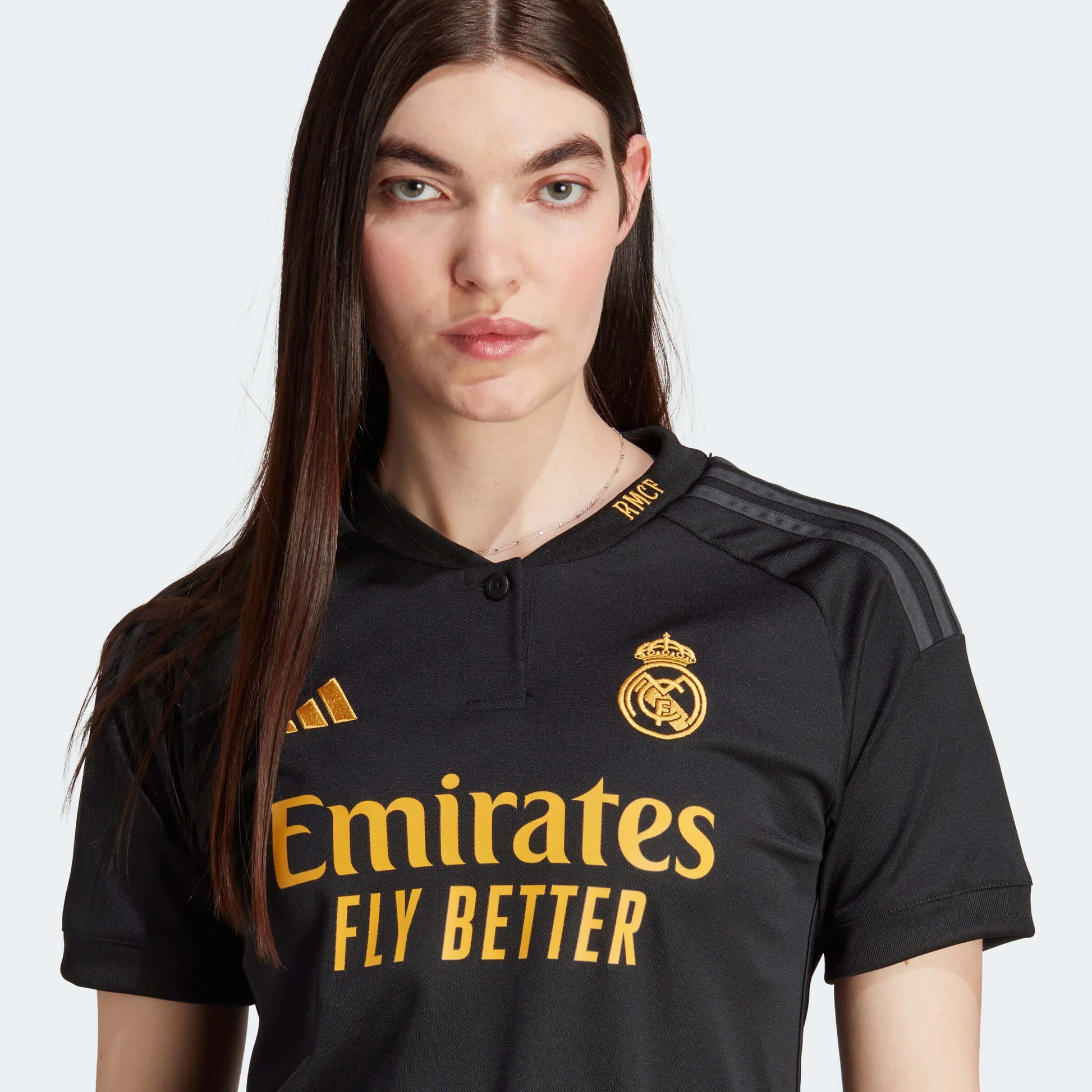 adidas 2023-24 Real Madrid Women's Stadium Third Jersey (Detail 1)