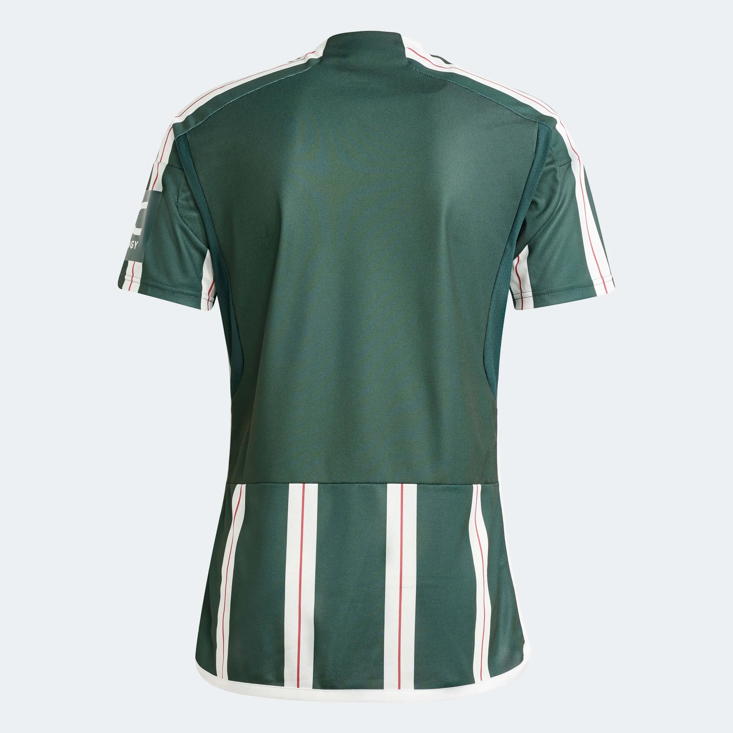 adidas 2023-24 Manchester United Men's Stadium Away Jersey (Back)