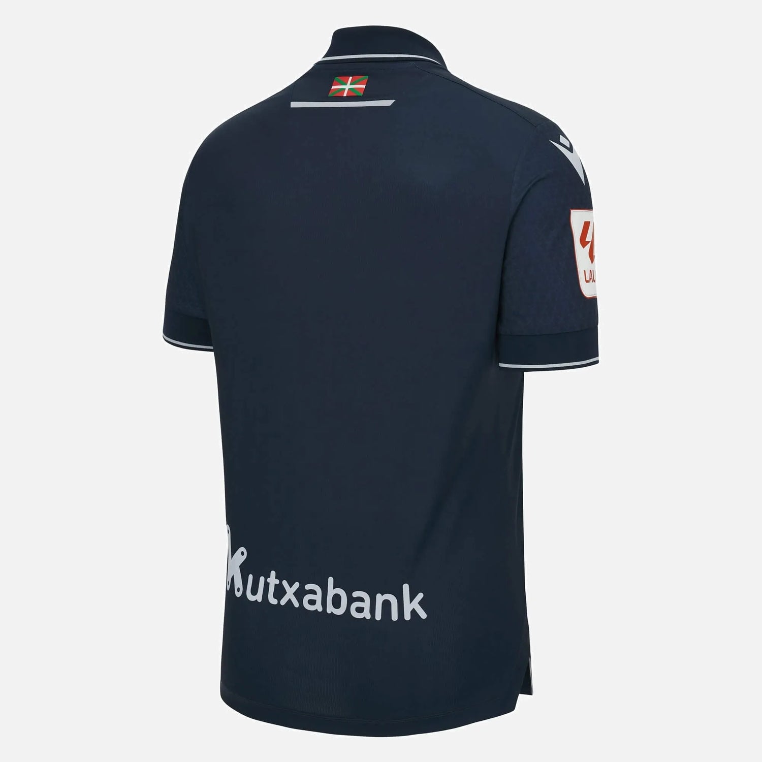 Macron 2023-24 Real Sociedad Men's Authentic Away Jersey (Lateral - Back)