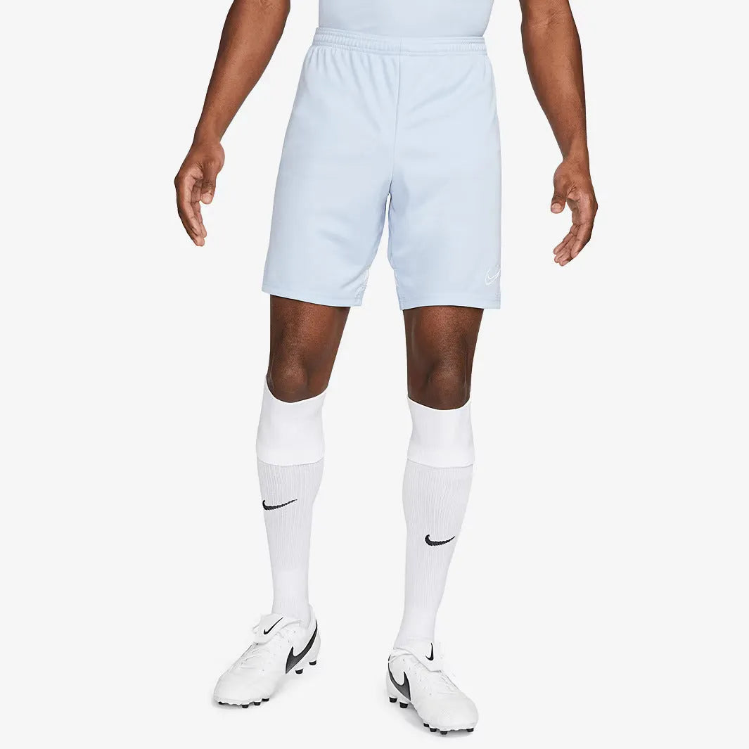 Nike Academy 21 DF Shorts Light Marine - Grey - White (Model- Front)