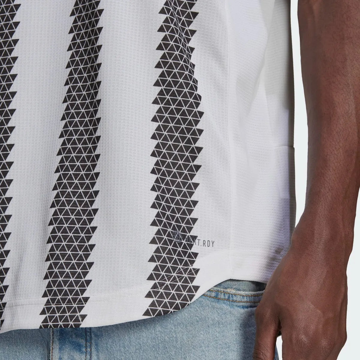 adidas 22-23 Juventus Authentic Home Jersey - White-Black (Detail 2)