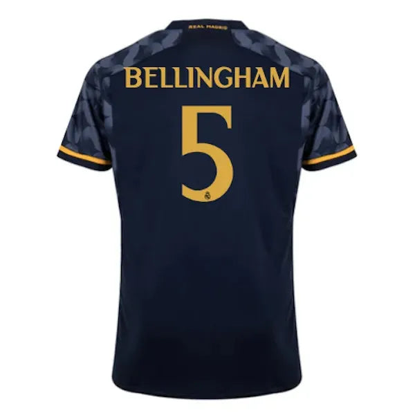 adidas 2023-24 Real Madrid Youth Stadium Away Jersey