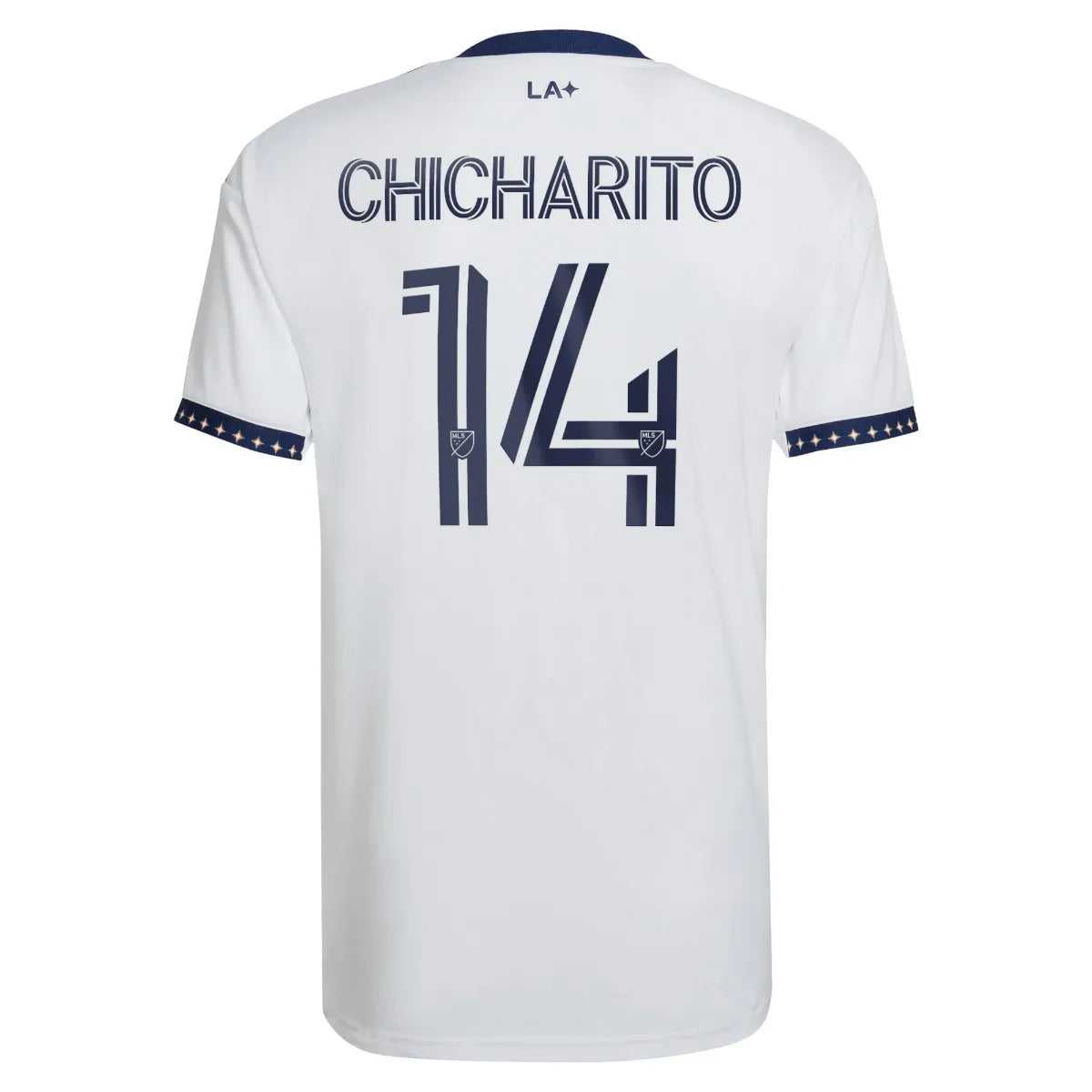 adidas 2022-23 LA Galaxy Youth Home Jersey - Navy-White