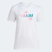 adidas 2023-24 Messi Women's Miami HOB Tee (Front)
