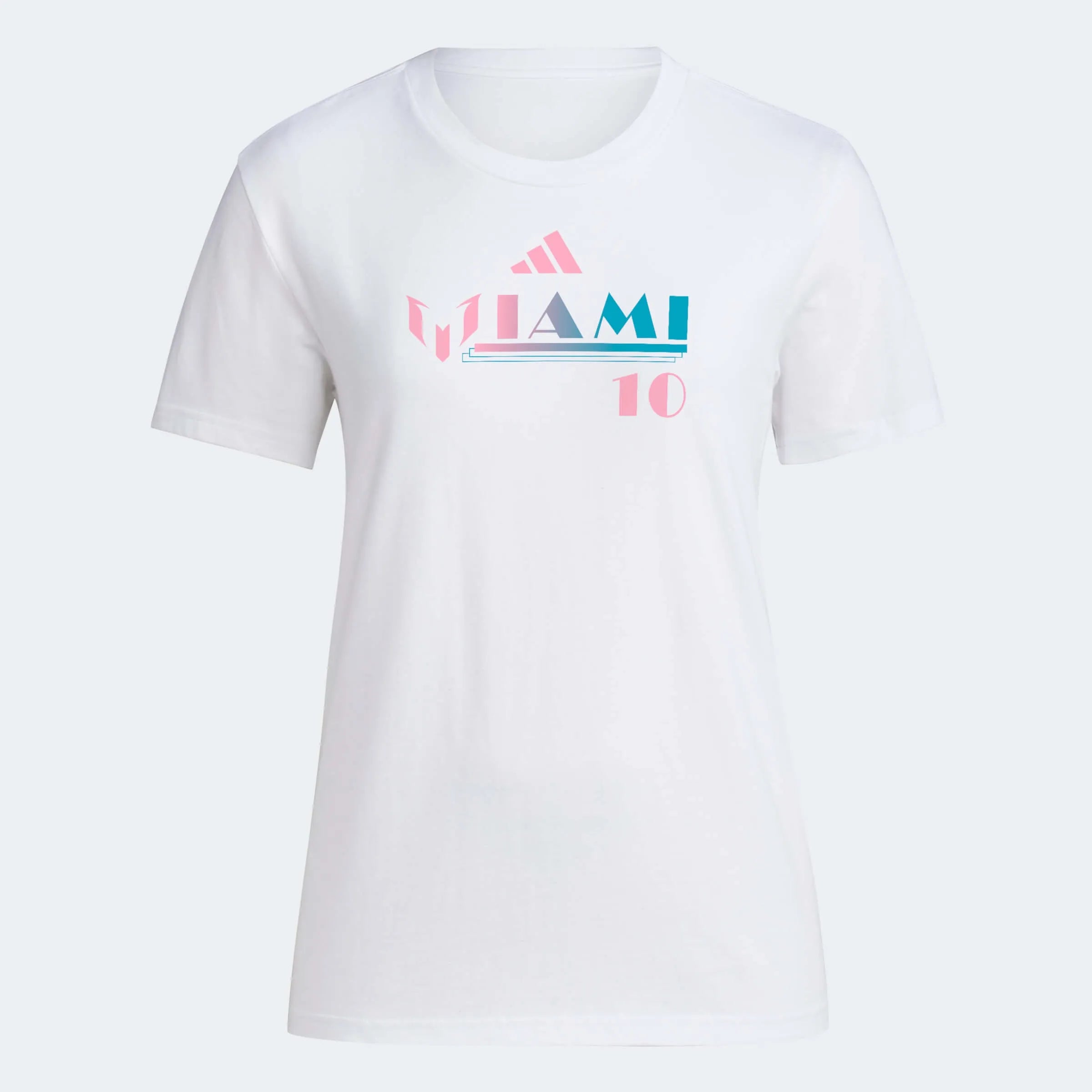 adidas 2023-24 Messi Women's Miami HOB Tee (Front)