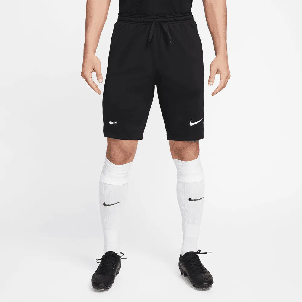 Nike DF FC Libero Short KZ - Black-Red-White (Model - Front)