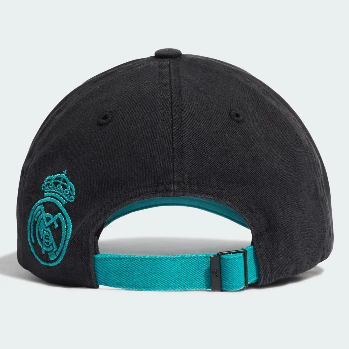 Adidas 2021-22 Real Madrid Dad Cap - Black-Blast Emerald (Back)
