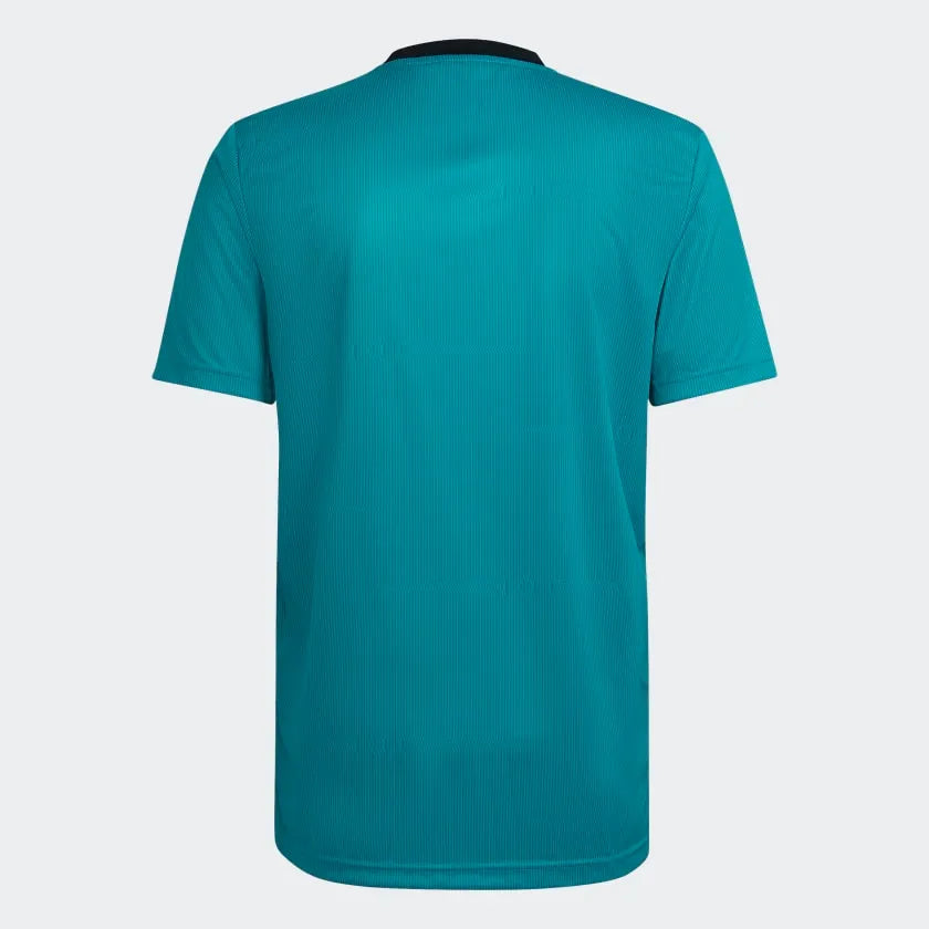 Adidas 2021-22 Real Madrid Third Jersey - Hi Res Aqua (Back)