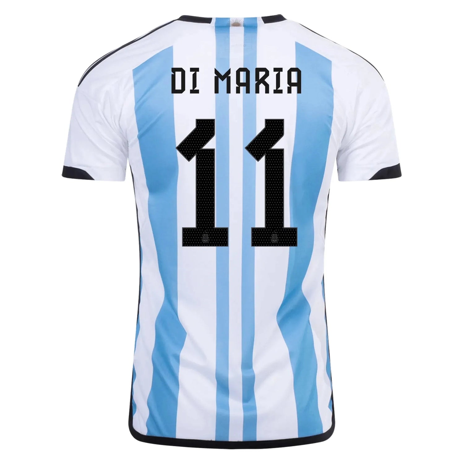 adidas 2022-23 Argentina Womens Home Jersey World Cup 3 Star - White - Light Blue