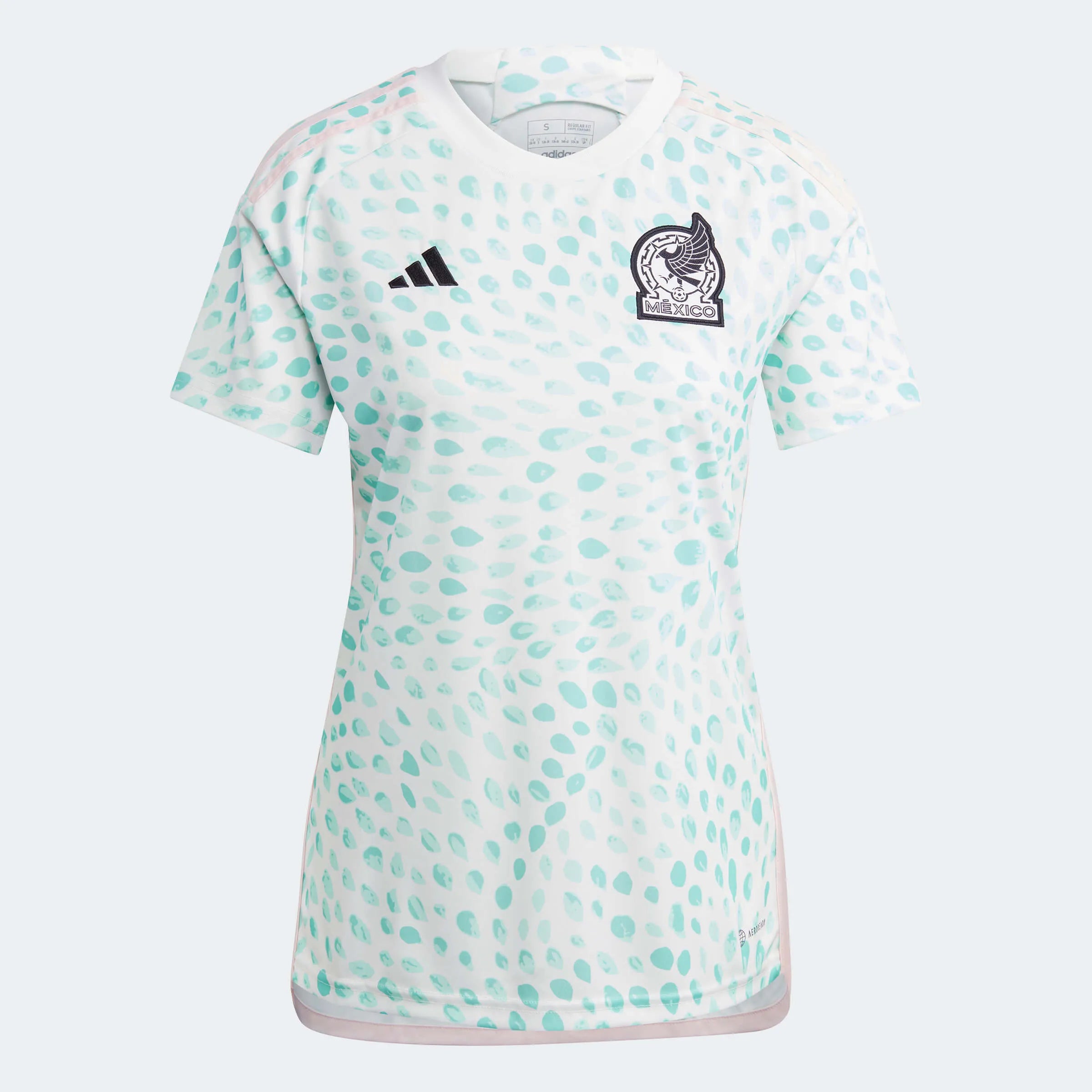 adidas 2023 Mexico Women's Away Soccer Jersey - Core White
