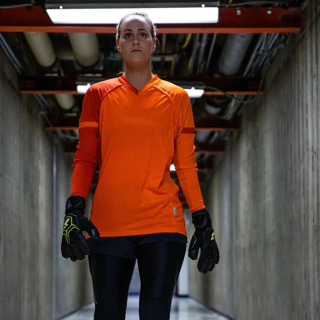 Storelli Youth Exoshield Gladiator Goalkeeper Jersey - Orange (Model 1)