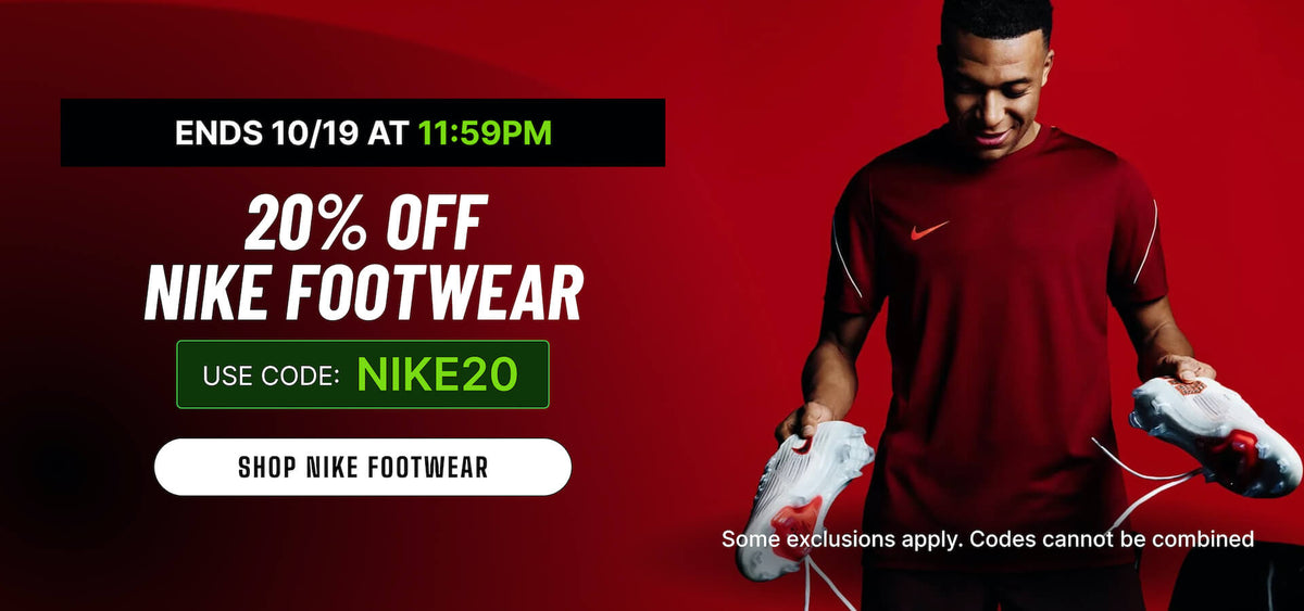 20% Off Nike Footwear (Desktop)