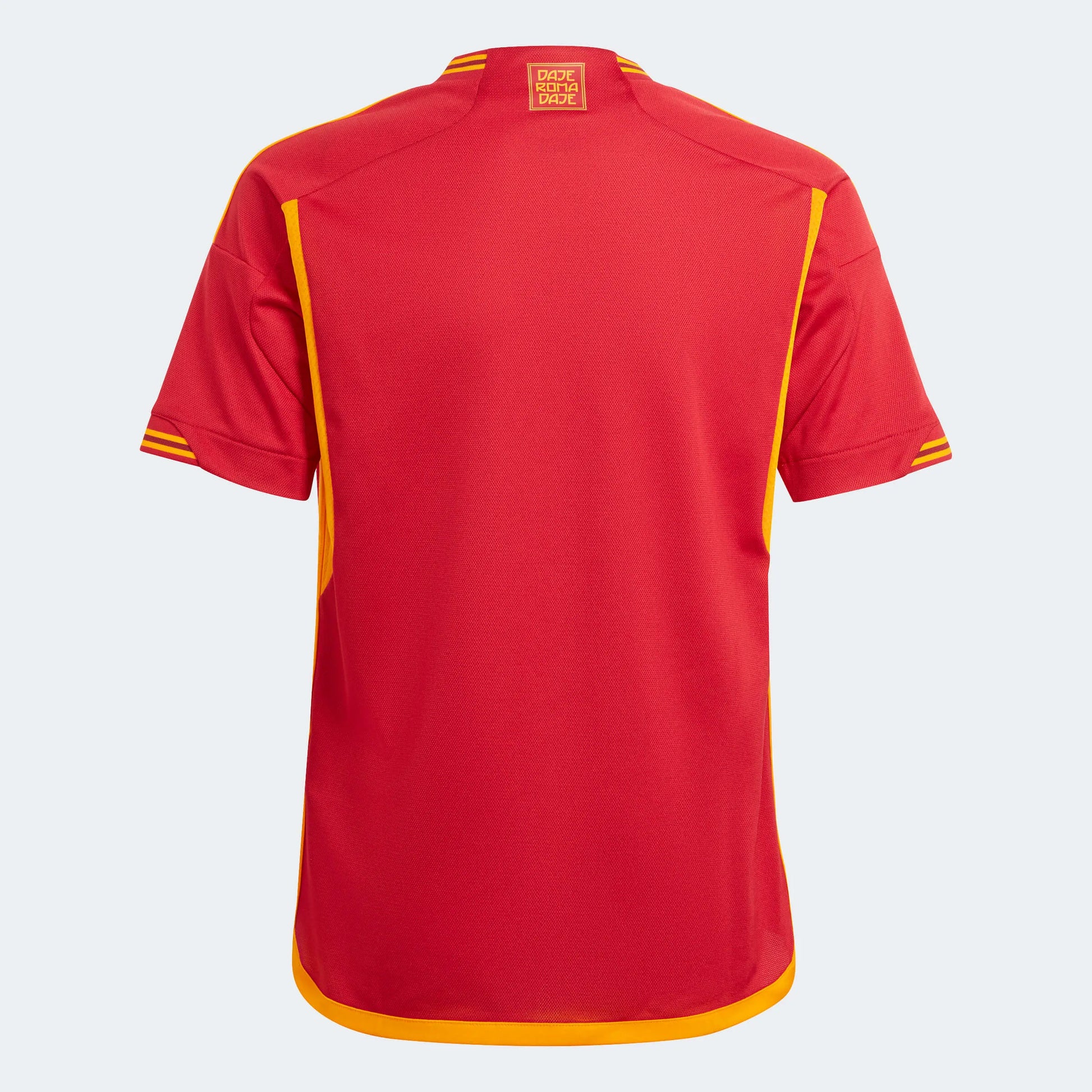 adidas 2023-24 Roma Youth Stadium Home Jersey (Back)