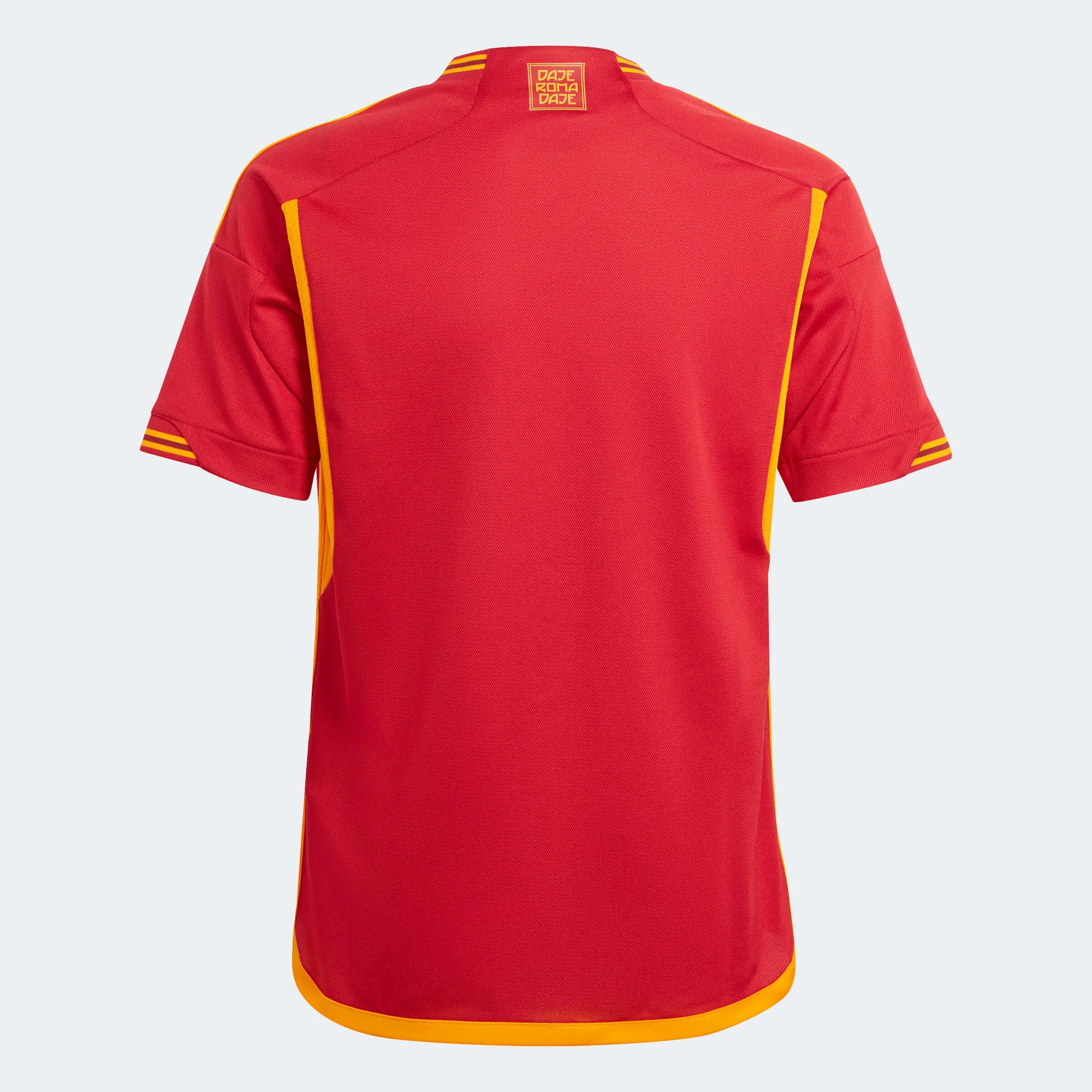 adidas 2023-24 Roma Youth Stadium Home Jersey (Back)