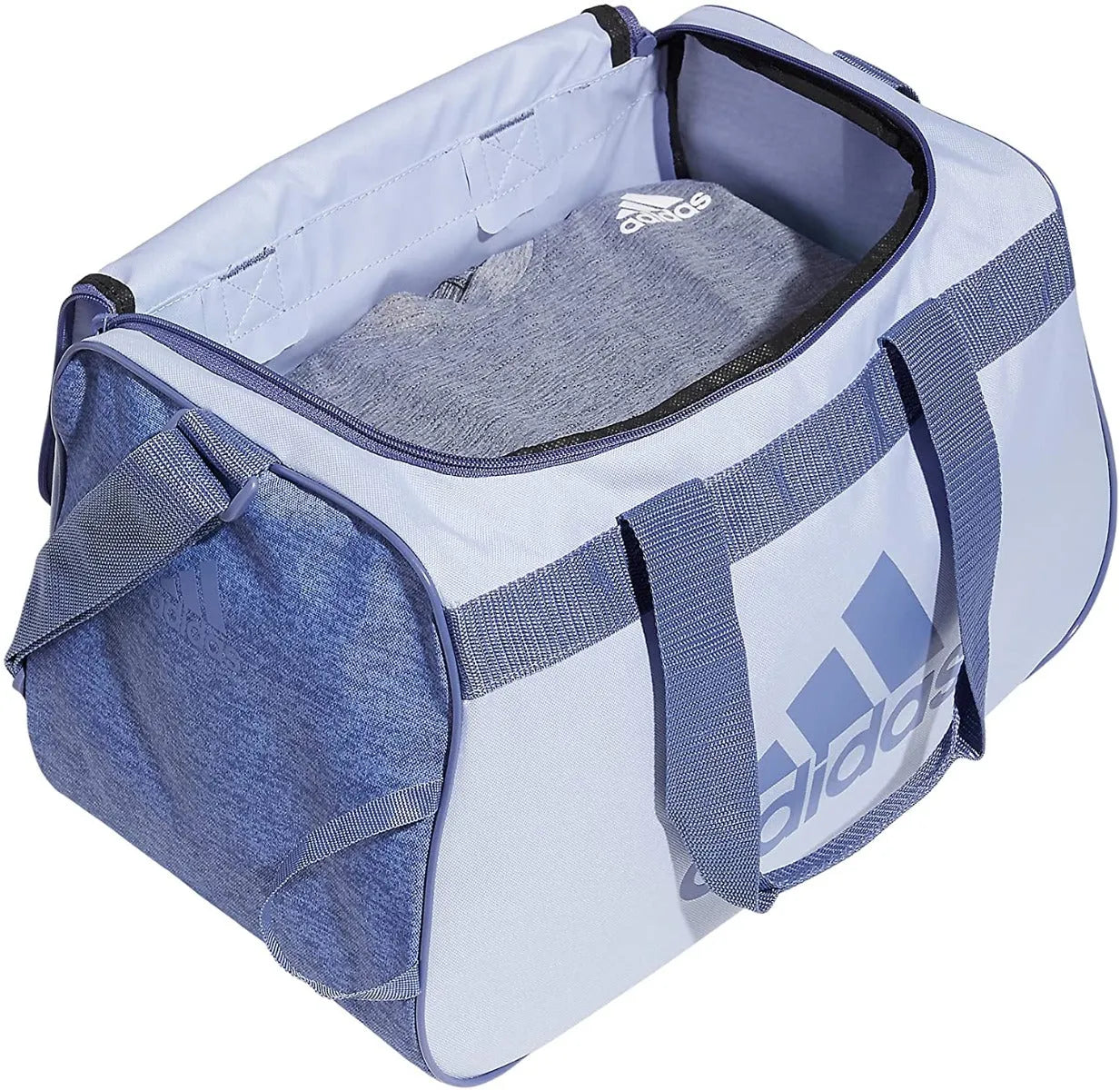 Adidas Diablo Small Duffel Bag - Violet (Top)