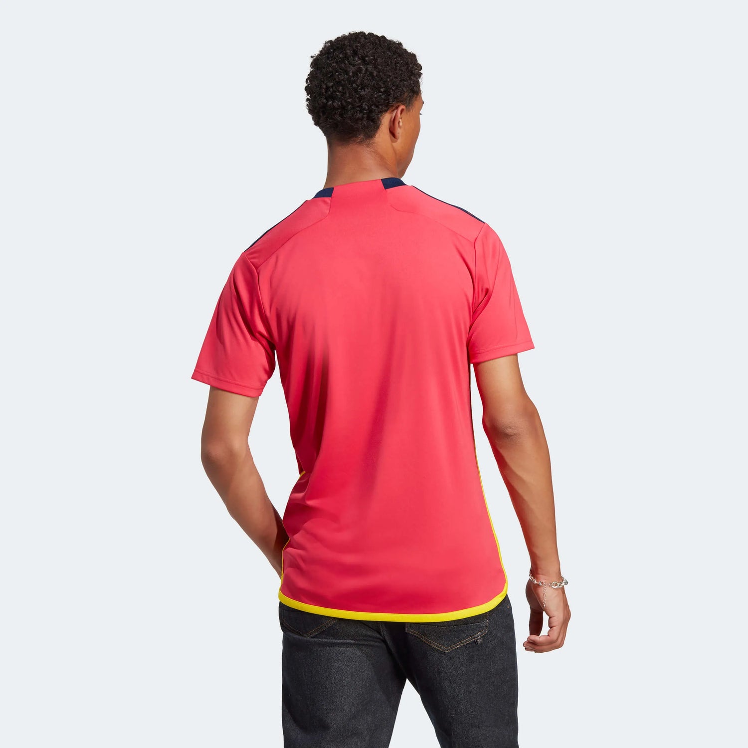 adidas 2023-24 St. Louis City Home Jersey - Power Pink-Indigo (Model - Back)
