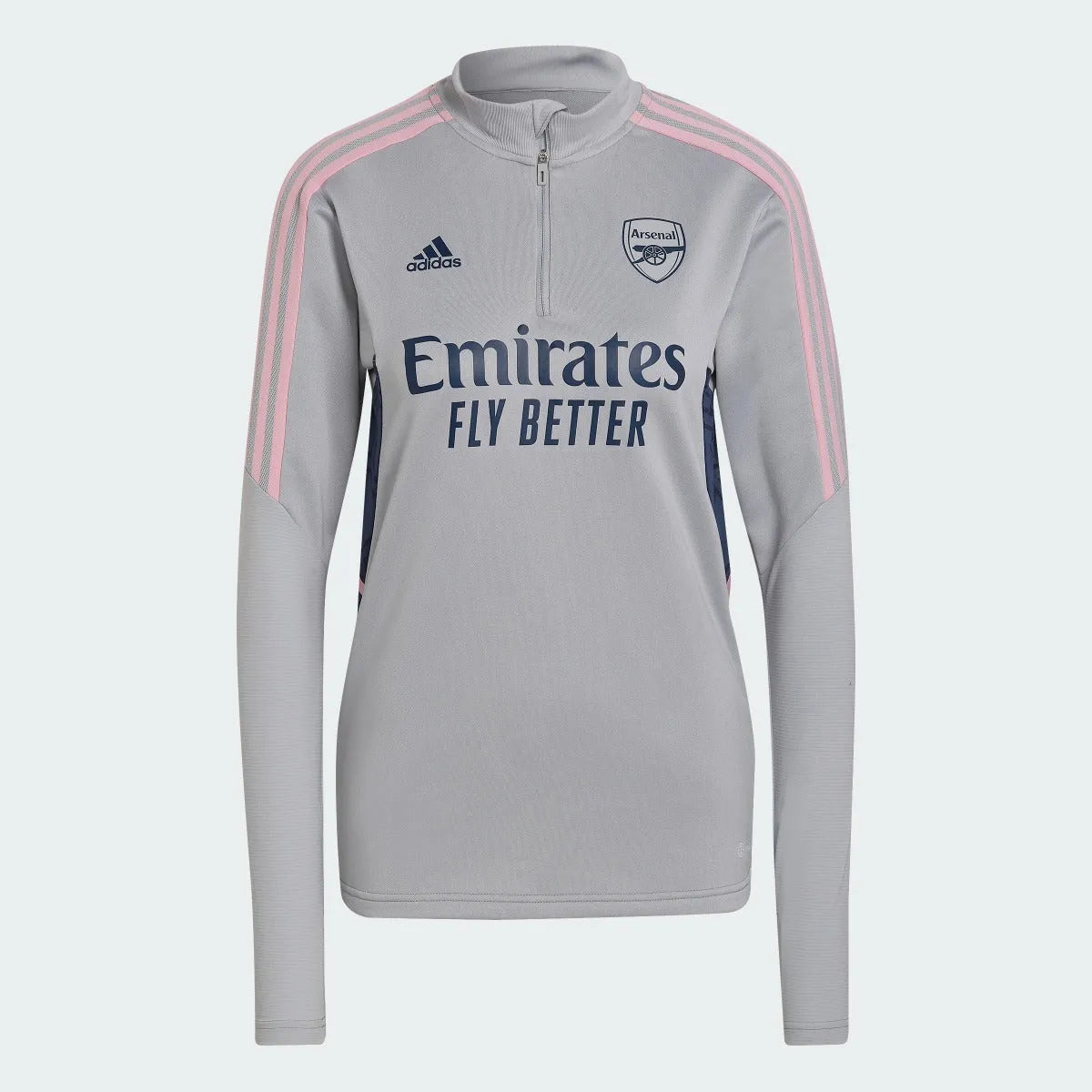 adidas 22-23 Arsenal Training Top - Onix (Front)