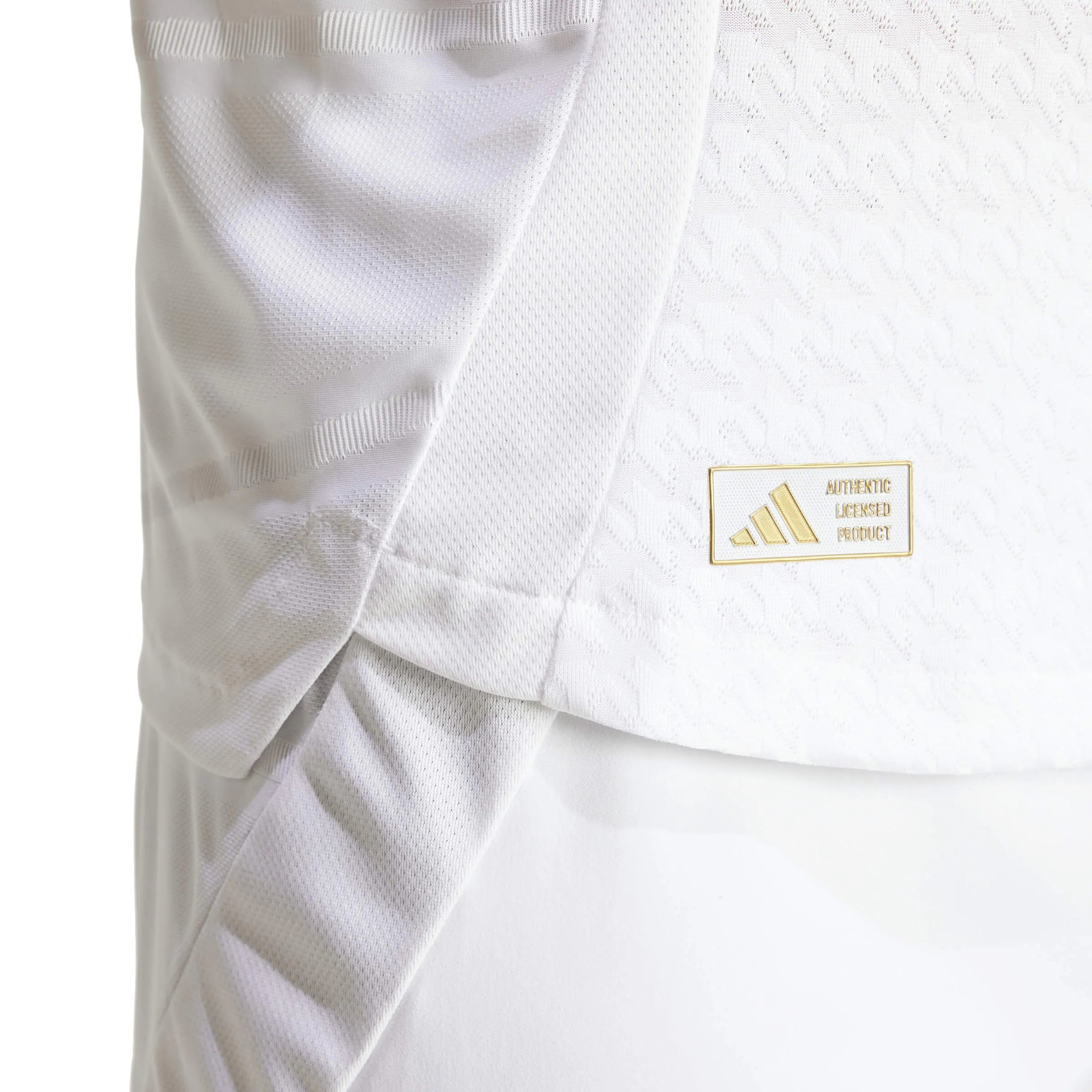 adidas 2024-25 Real Madrid Men's Authentic Home Jersey (Detail 2)