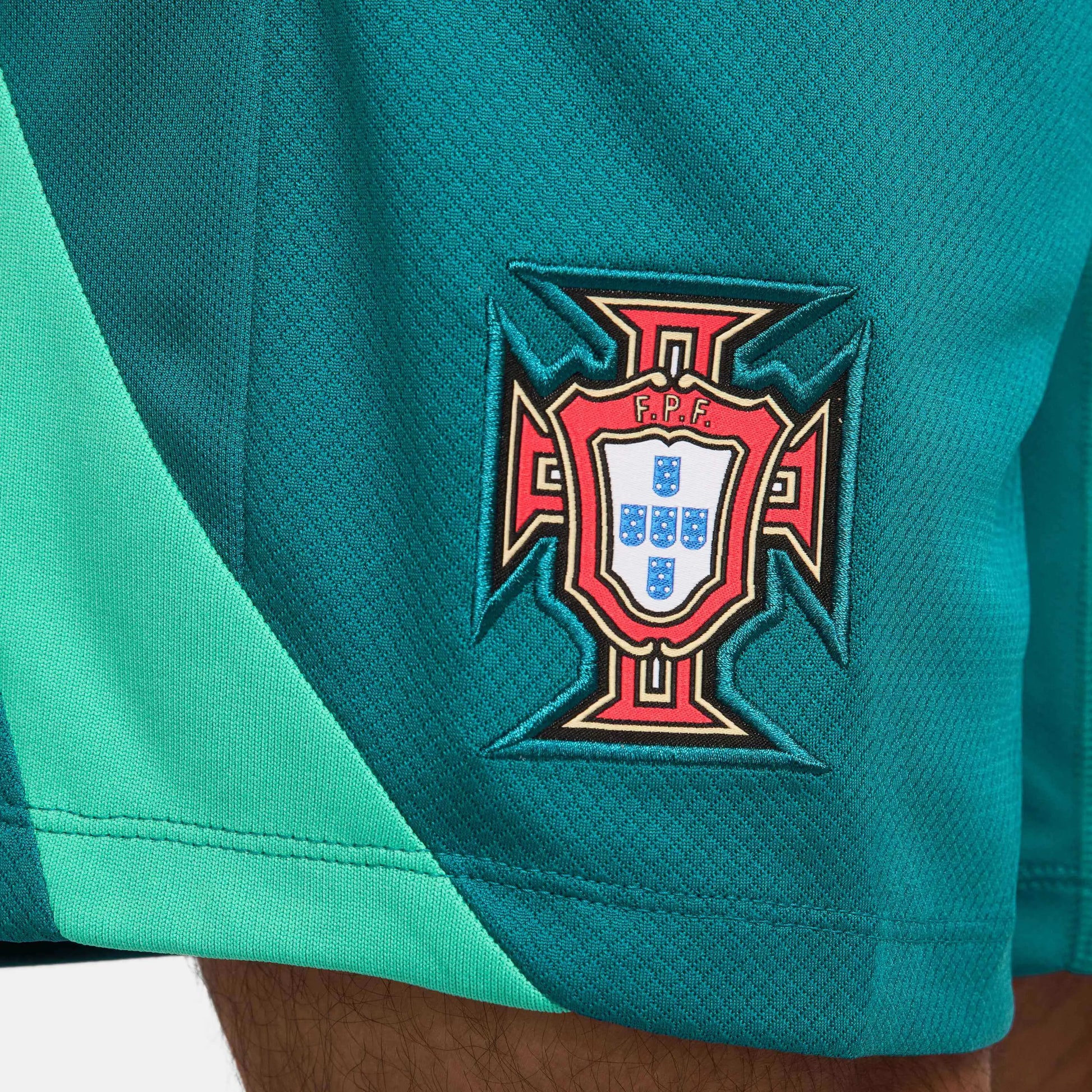 Nike 2024-25 Portugal Men's Dri-Fit Knit Shorts (Detail 3)
