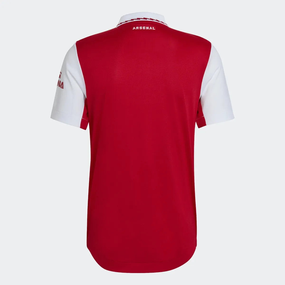 adidas 22-23 Arsenal Authentic Home Jersey - Scarlet-White (Back)