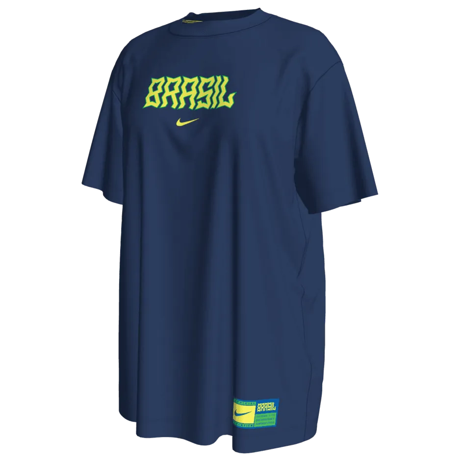Nike 2022-23 Brazil Women's Swoosh Tee (Front)