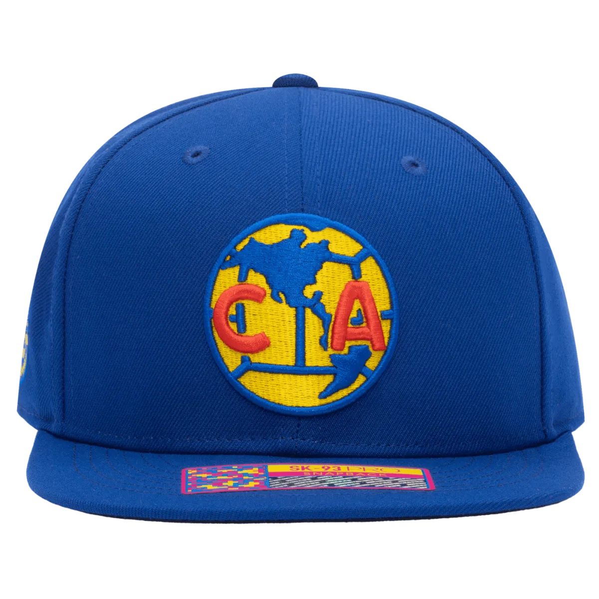 FI Collection Club America 105TH Anniversary Retro Snapback -  Royal (Front)