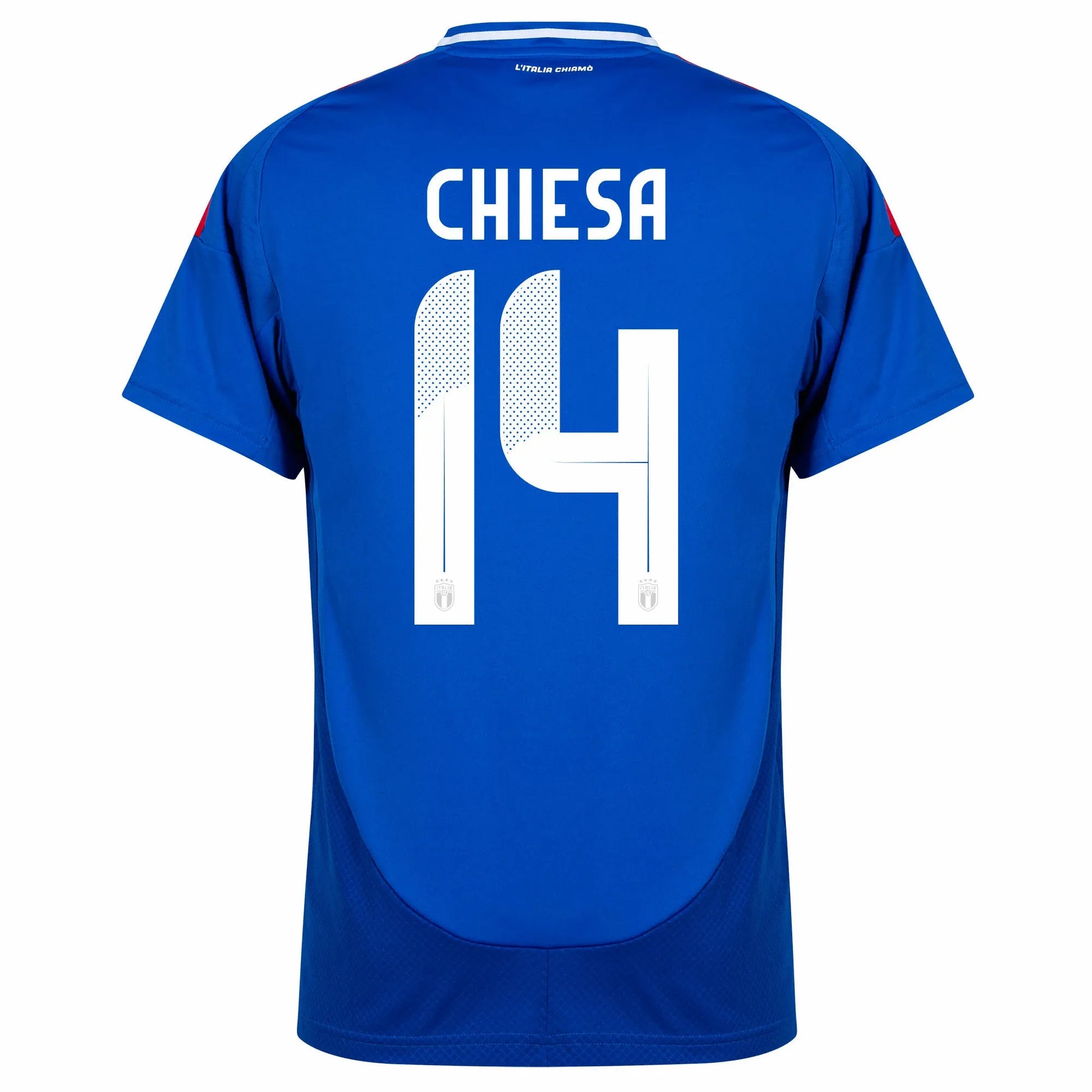 adidas 2024-25 Italy Men's Stadium Home Jersey (Chiesa)