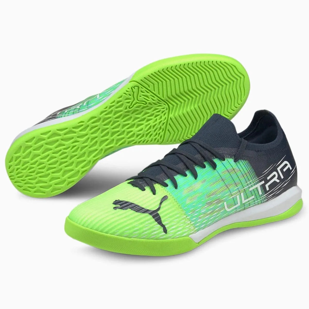 Puma Ultra 3.3 Indoor - Green Glare-Aqua (Pair)