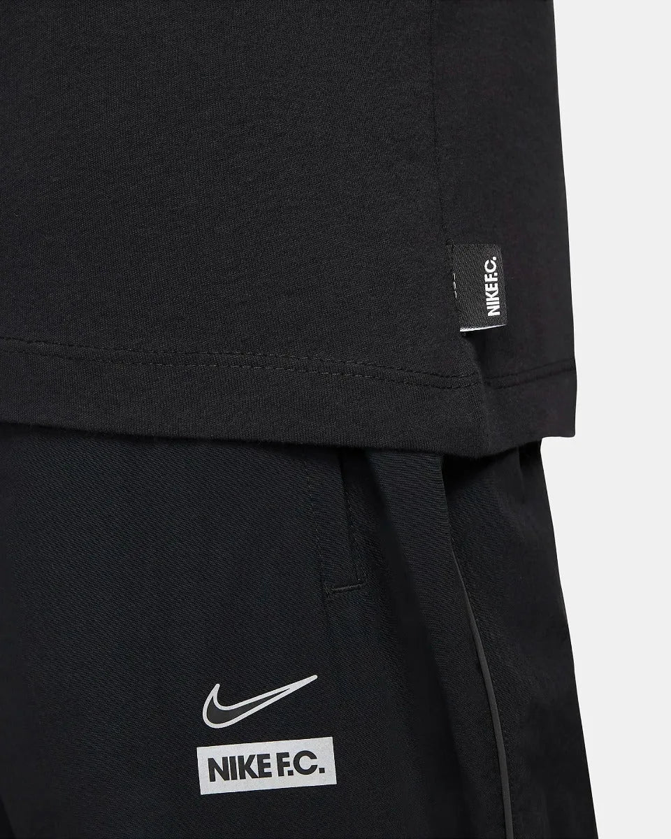 Nike FC Tee Seasonal Block - Black (Detail 2)