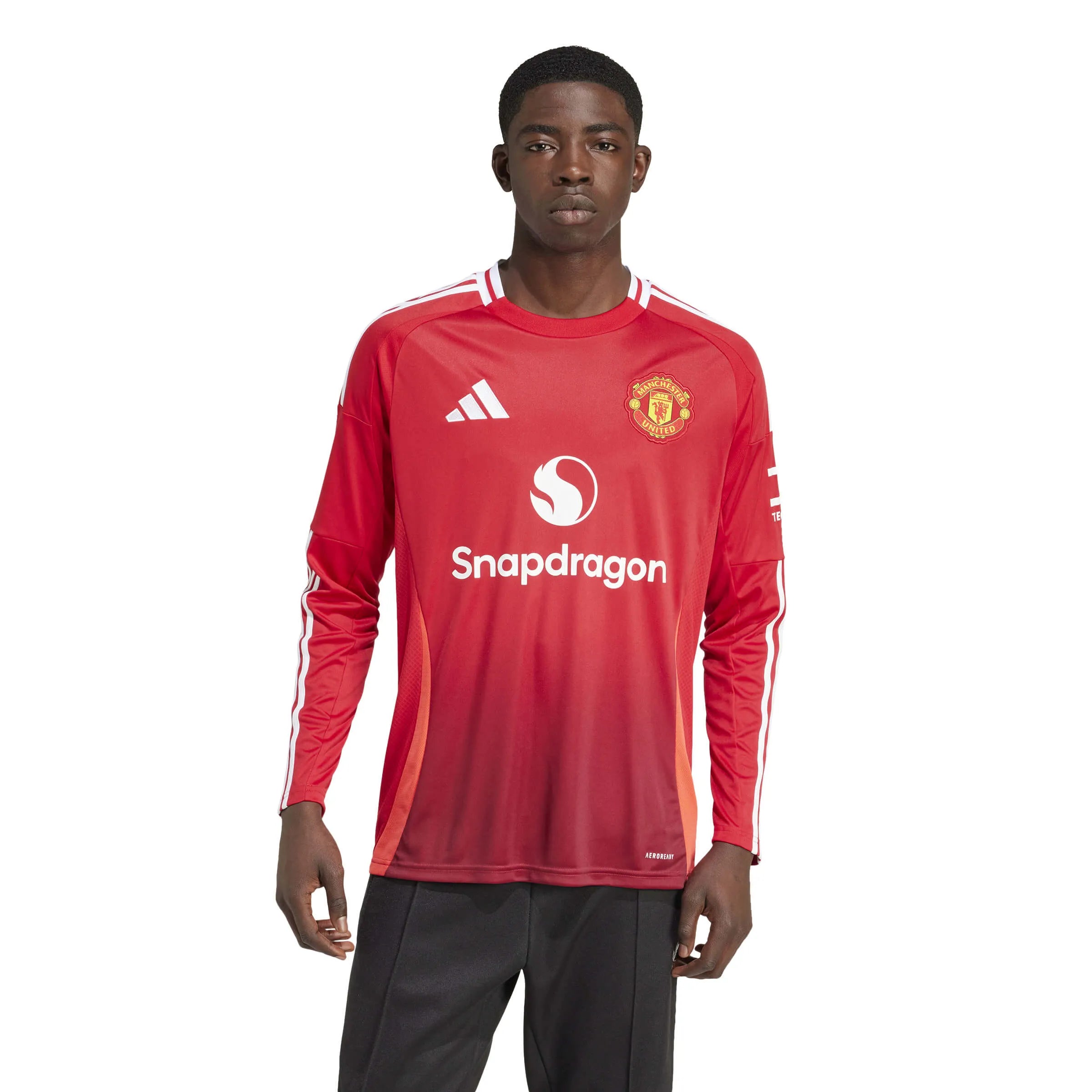 adidas 2024-25 Manchester United Men's Stadium Home Long