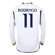 adidas 2023-24 Real Madrid Men's Stadium Home Long-Sleeve Jersey